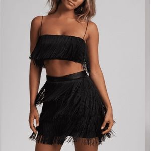 Meshki Fringe 2 piece outfit
